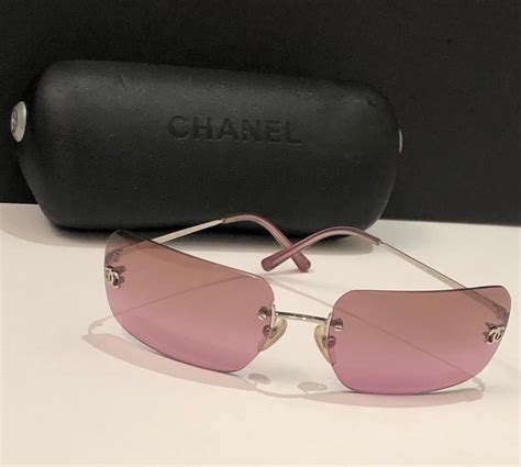 chanel sunglasses cc aviators rimless.